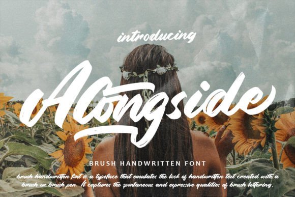 Alongside: A Script Font for Editorial Expression