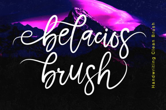 Belacios Brush: A Script Font for Digital Design