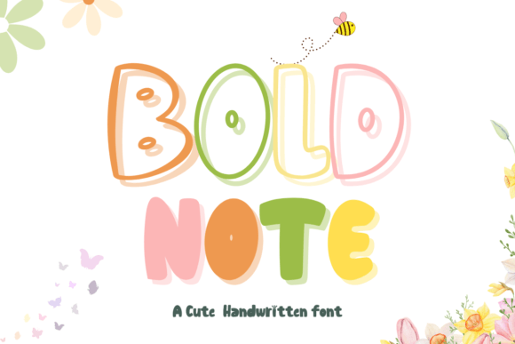 Bold Note Font: A Handwritten Touch That Stands Out in Fast-Scrolling Feeds