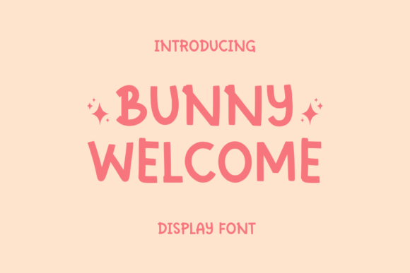 Bunny Welcome: A Playful Handwritten Font for Crafters