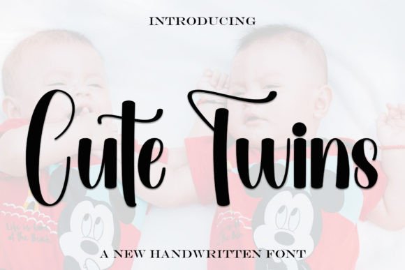Cute Twins: A Handwritten Font That Elevates Real Small Business Branding