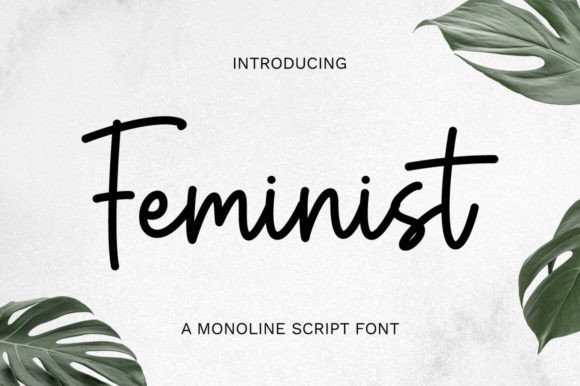 Feminist Font: A Timeless Script for Branding That Speaks Volumes