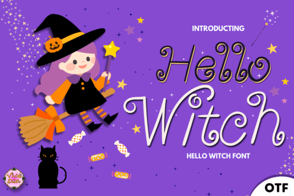 Hello Witch Font: A Spooky Touch for Editorial Design