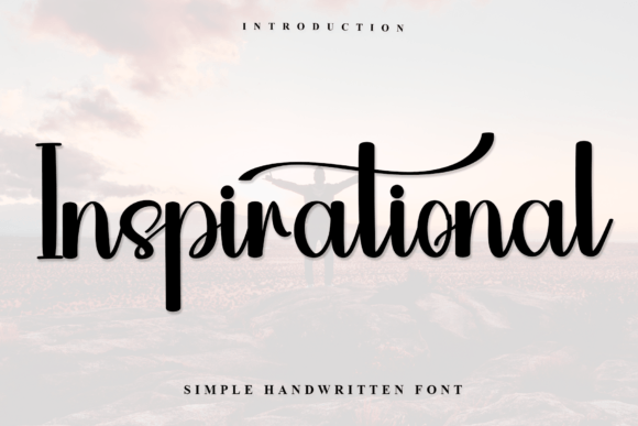 Inspirational: A Handwritten Font for Editorial Warmth