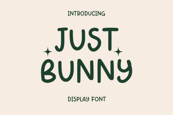 Just Bunny: A Playful Handwritten Font for Craft & Brand Projects