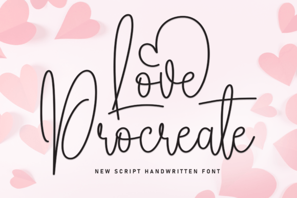 Love Procreate: The Font That Elevates Your Brand