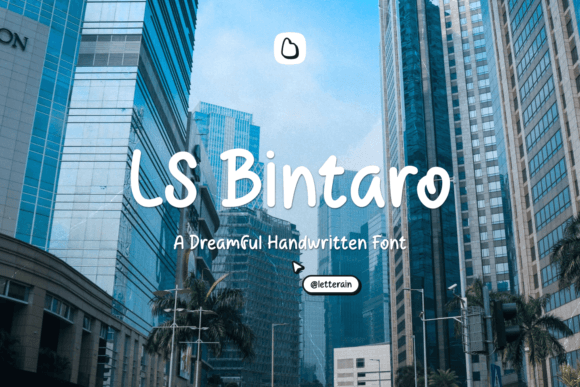 LS Bintaro: The Handwritten Font That Elevates Your Digital Brand