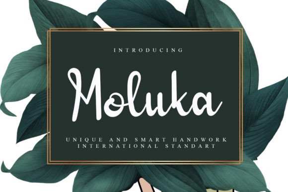 Moluka: A Playful Handwritten Font for Editorial Charm