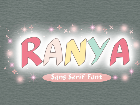 Ranya: A Handwritten Font That Stops Scrollers