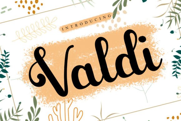 Valdi: A Playful Handwritten Font That Feels Like Your Best Creative Friend