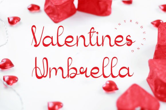 Valentines Umbrella: A Thoughtful Script Font for Digital Branding