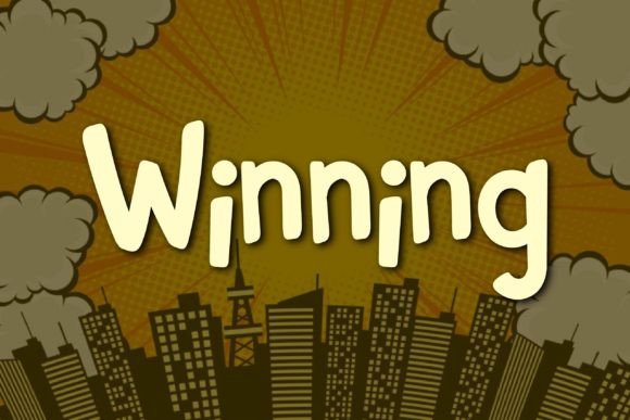 Winning: A Handwritten Font That Adds Personality to Your Brand